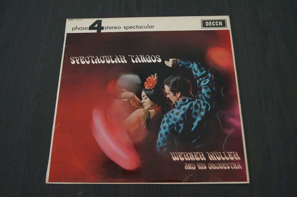 LP Werner Muller - Spectacular Tango's - krasvrij 1557, Ophalen, LP, Pop, Zo goed als nieuw