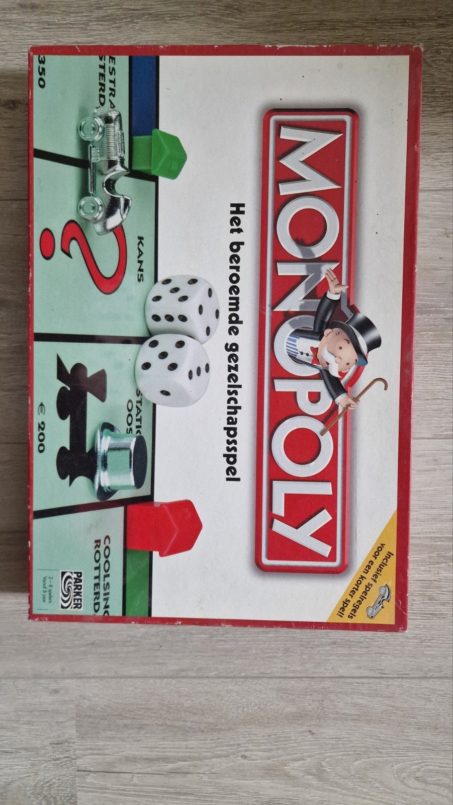 Monopoly: Het beroemde gezelschapsspel, Vijf spelers of meer, Ophalen, Gebruikt, Parker