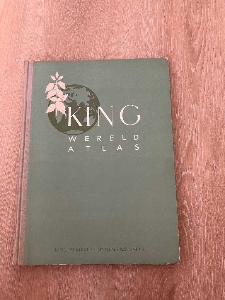 King Wereldatlas 1959, Boeken, Atlassen en Landkaarten, Gelezen, Overige atlassen, Ophalen of Verzenden, 1800 tot 2000