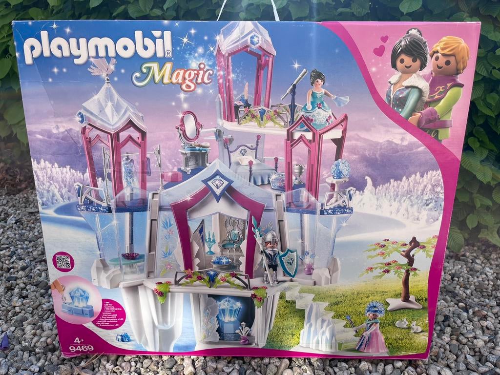 Playmobil ijskasteel, Ophalen of Verzenden, Gebruikt, Complete set