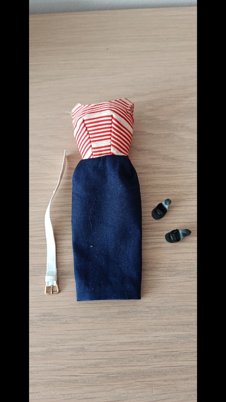 Barbie vintage Cruise Stripes #918, Ophalen of Verzenden, Gebruikt, Kleertjes