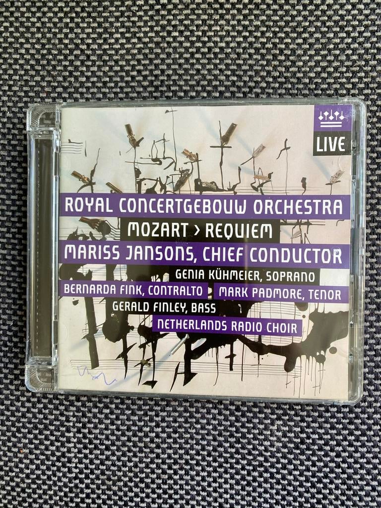 Mozart Requiem - Royal Concertgebouw Orchestra SACD, Ophalen of Verzenden, Classicisme, Gebruikt, Orkest of Ballet
