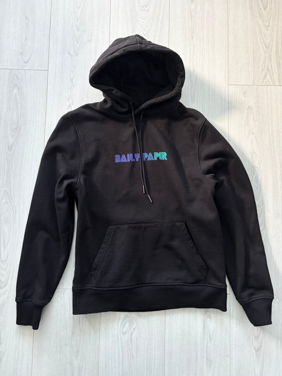 Daily Paper hoodie maat S, Ophalen of Verzenden, Zo goed als nieuw, Maat 36 (S), Zwart