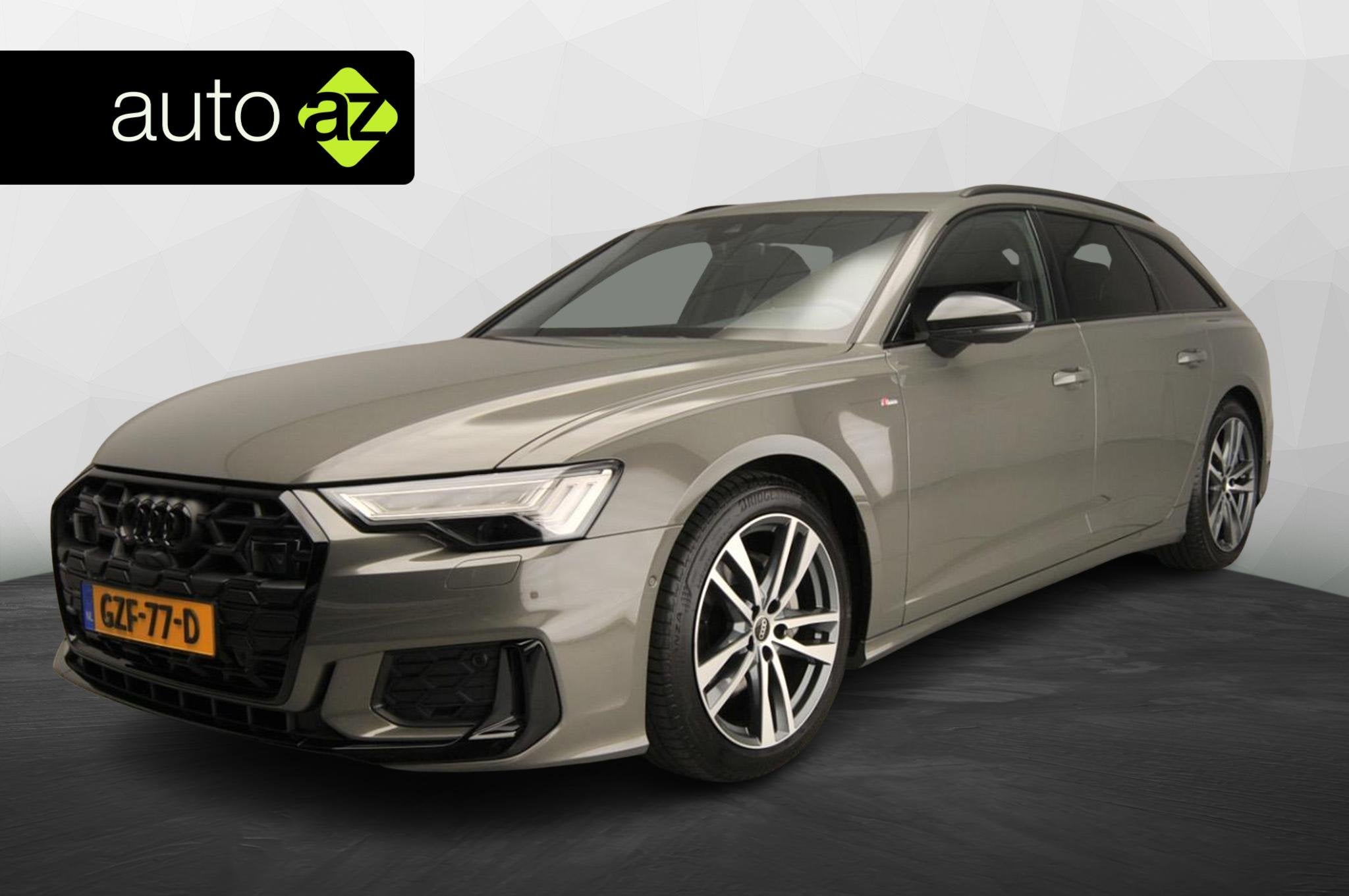 Audi A6 Avant 40 TFSI S Line Competition | Trekhaak | Matrix, Auto's, Gebruikt, Leder en Stof, Automatische klimaatregeling, Origineel Nederlands