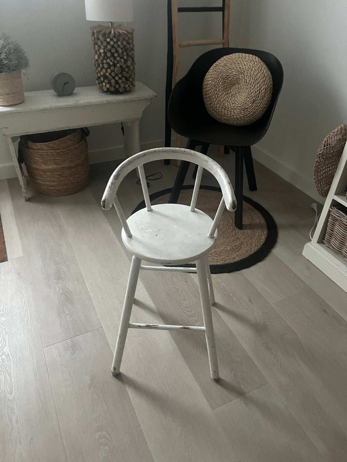 HOUTEN KINDERSTOEL / JUNIORSTOEL, Kinderen en Baby's, Kinderstoelen, Ophalen, Gebruikt, Overige typen