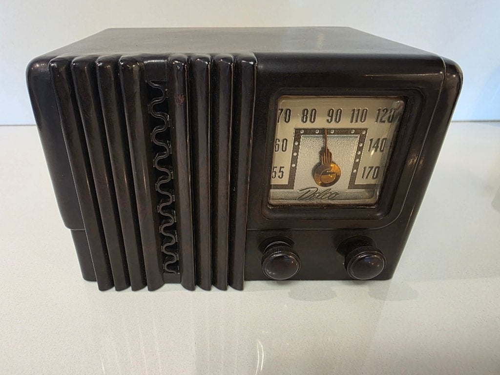 Super  Zeldzaam Delco radiootje uit de USA 1946, Ophalen of Verzenden