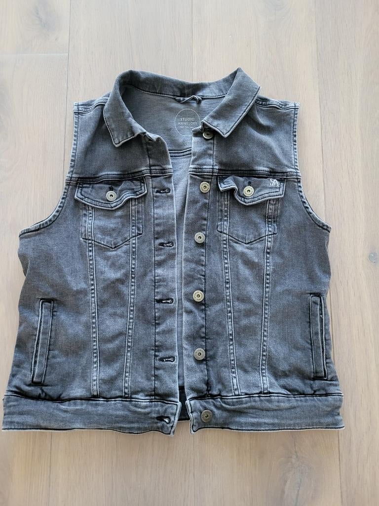 Studio Anneloes spijker gilet maat S, Studio Anneloes, Ophalen of Verzenden, Zo goed als nieuw, Maat 36 (S)