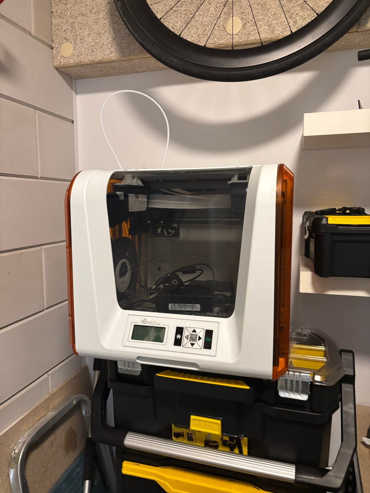 XYZprinting da Vinci 1.0 Pro 3D-printer, Ophalen, Gebruikt, Filament