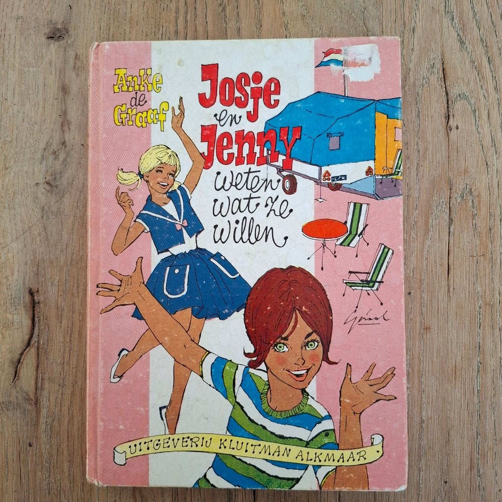 Josje en jenny weten wat ze willen anke de graaf, Boeken, Ophalen of Verzenden, Gelezen