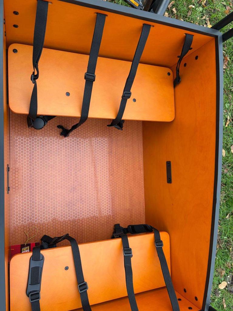 Fietshokje Amersfoort: Nieuwe Raaks Bremerton bakfiets, 4 kinderen of meer, Huif, Niet ingevuld, Nieuw
