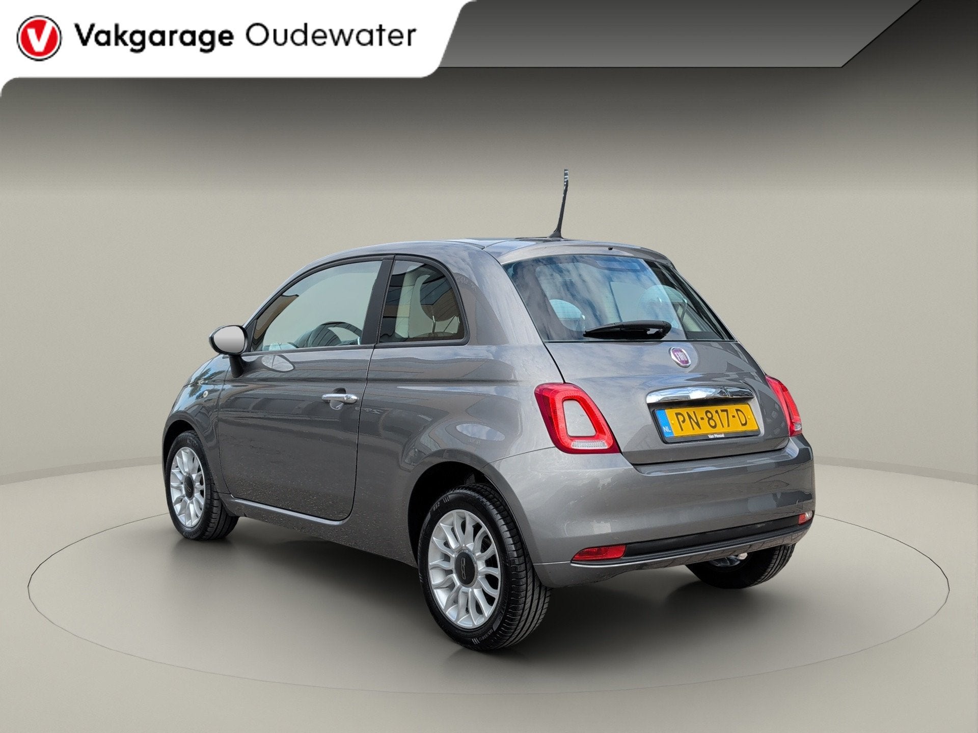 Fiat 500 1.0 TwinAir Pop, Dealer onderhouden, Stof, Gebruikt, Origineel Nederlands