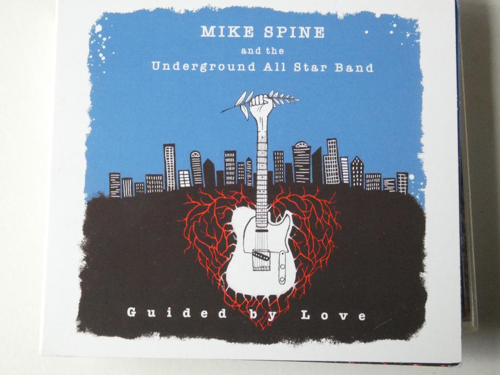 Mike Spine & The Underground All Star Band ‎– Guided By Love, Cd's en Dvd's, Verzenden, Gebruikt