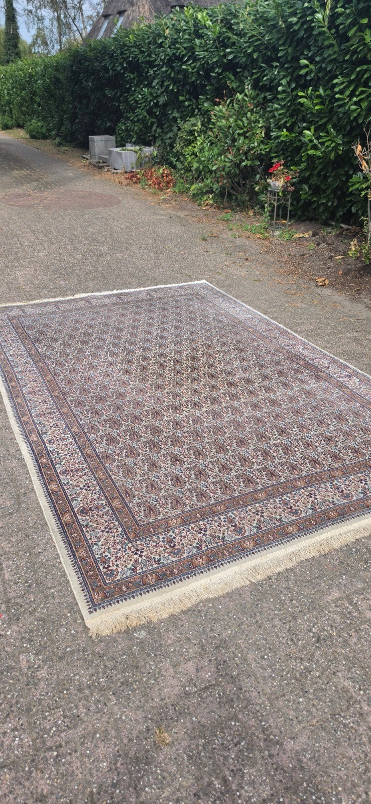prachtig groot handgeknoopt iraans Perzisch tapijt 315x208!, Perzisch, 200 cm of meer, Ophalen of Verzenden, Zo goed als nieuw