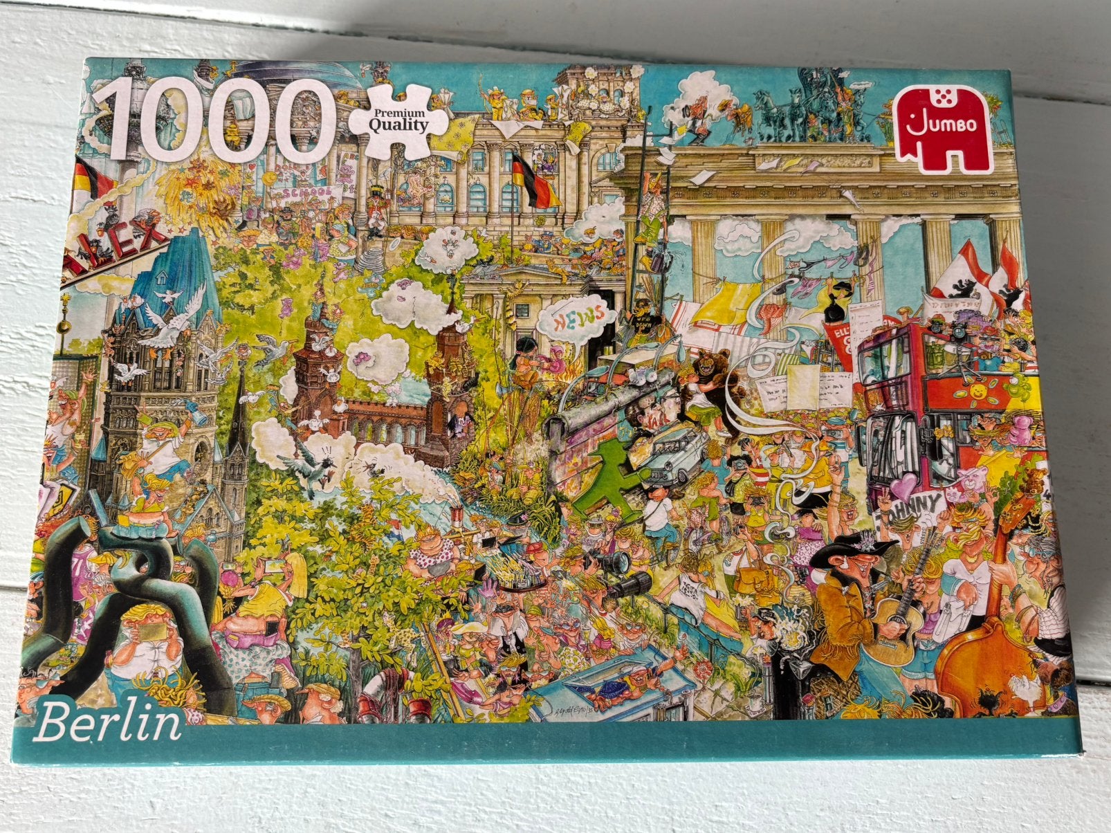 Jumbo puzzel Berlijn, Ophalen of Verzenden, 500 t/m 1500 stukjes, Nieuw, Legpuzzel