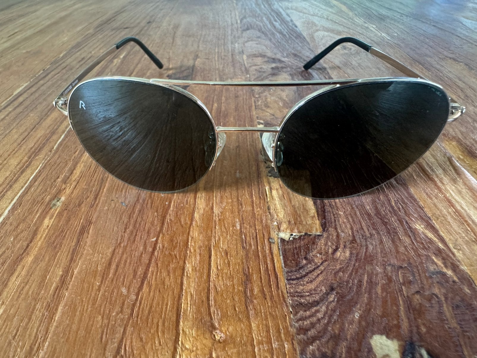Rodenstock zonnebril NIEUW – metalen pilot stijl – Cat. 3, Ophalen of Verzenden, Zo goed als nieuw, Zwart, Overige merken