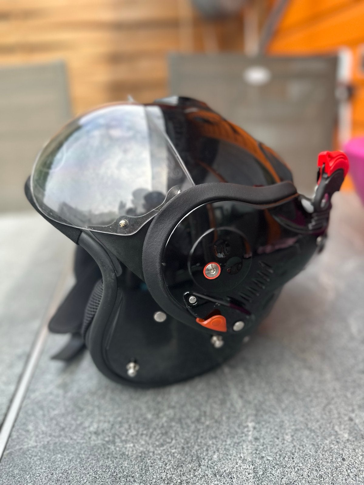 Boxer Roof Helm Maat M - Zo goed als nieuw, M, Heren, Jethelm, Tweedehands
