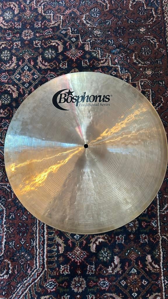 Bosporus Traditional 20" Ride Cymbal, Muziek en Instrumenten, Drumstellen en Slagwerk, Ophalen of Verzenden, Zo goed als nieuw