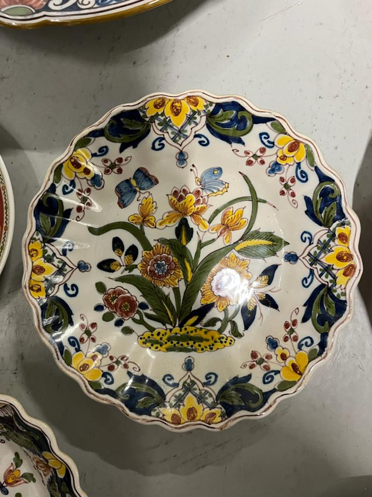 Aardewerk bord door Tichelaar, Ophalen