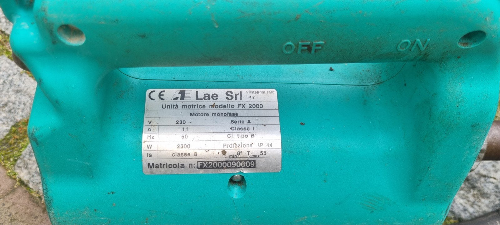 IMER FX 2000 Betonvibrator - Krachtige 2300W, Ophalen, Gebruikt