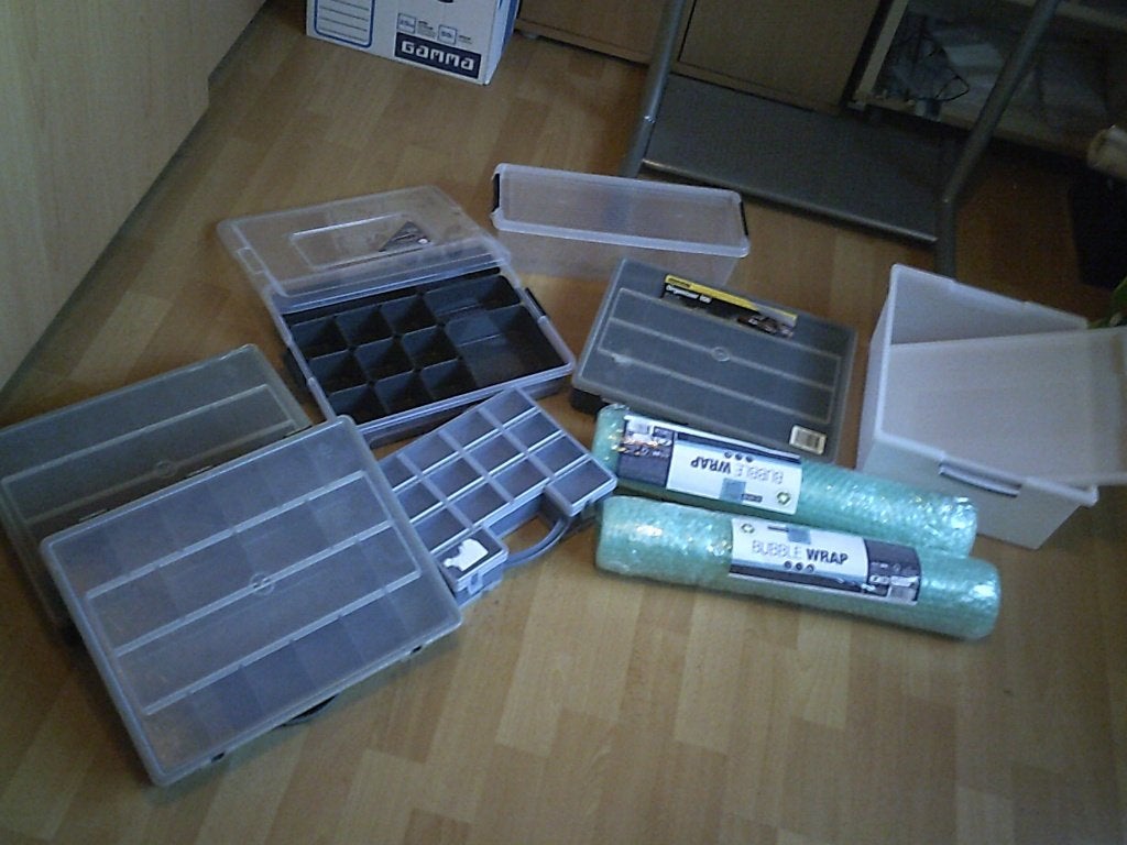 te koop verschillende kunsstof bewaardozen, Ophalen, Zo goed als nieuw