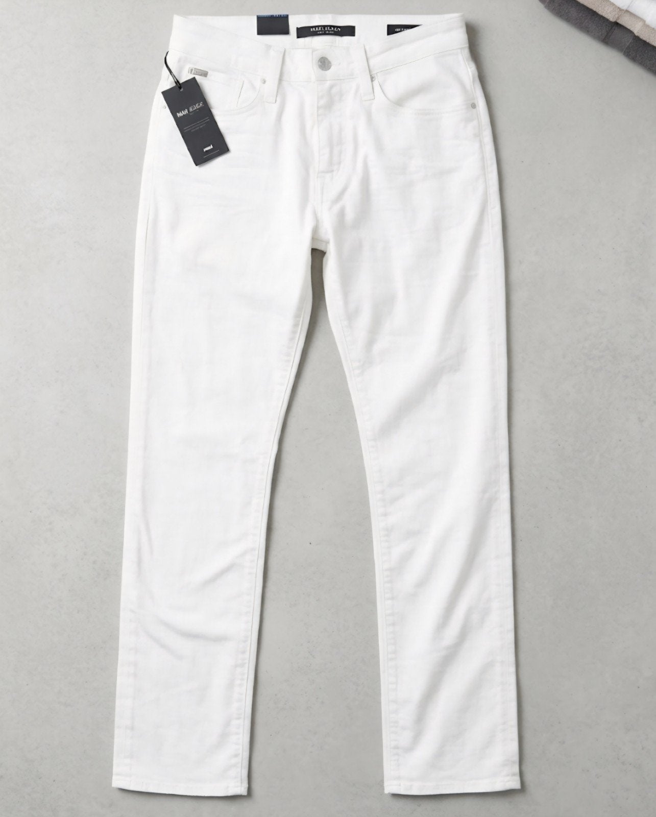 Mavi Marcus Slim Straight Leg Jeans - Nieuw met labels, Mavi, Wit, Nieuw, W32 (confectie 46) of kleiner
