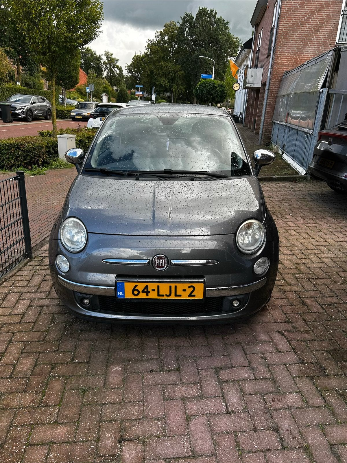 Fiat 500 sport 1.2 AUT 51KW 2010 Grijs, Auto's, 1242 cc, 4 cilinders, Origineel Nederlands, Particulier