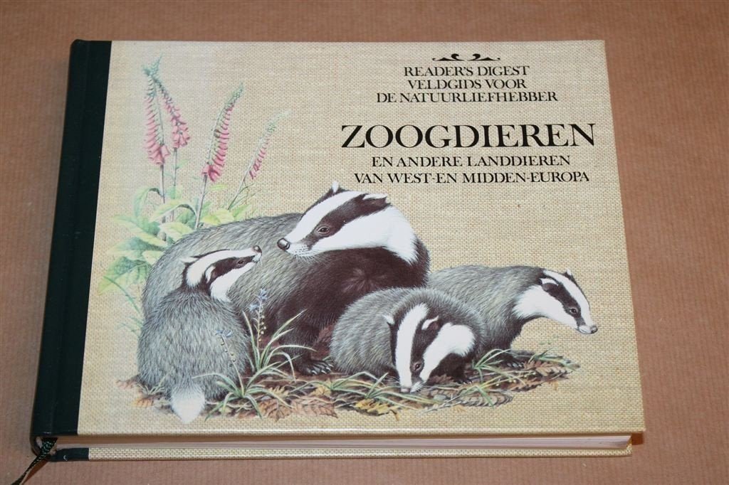 Zoogdieren van West- en Midden-Europa — Veldgids Natuur, Ophalen of Verzenden, Gelezen, Overige diersoorten