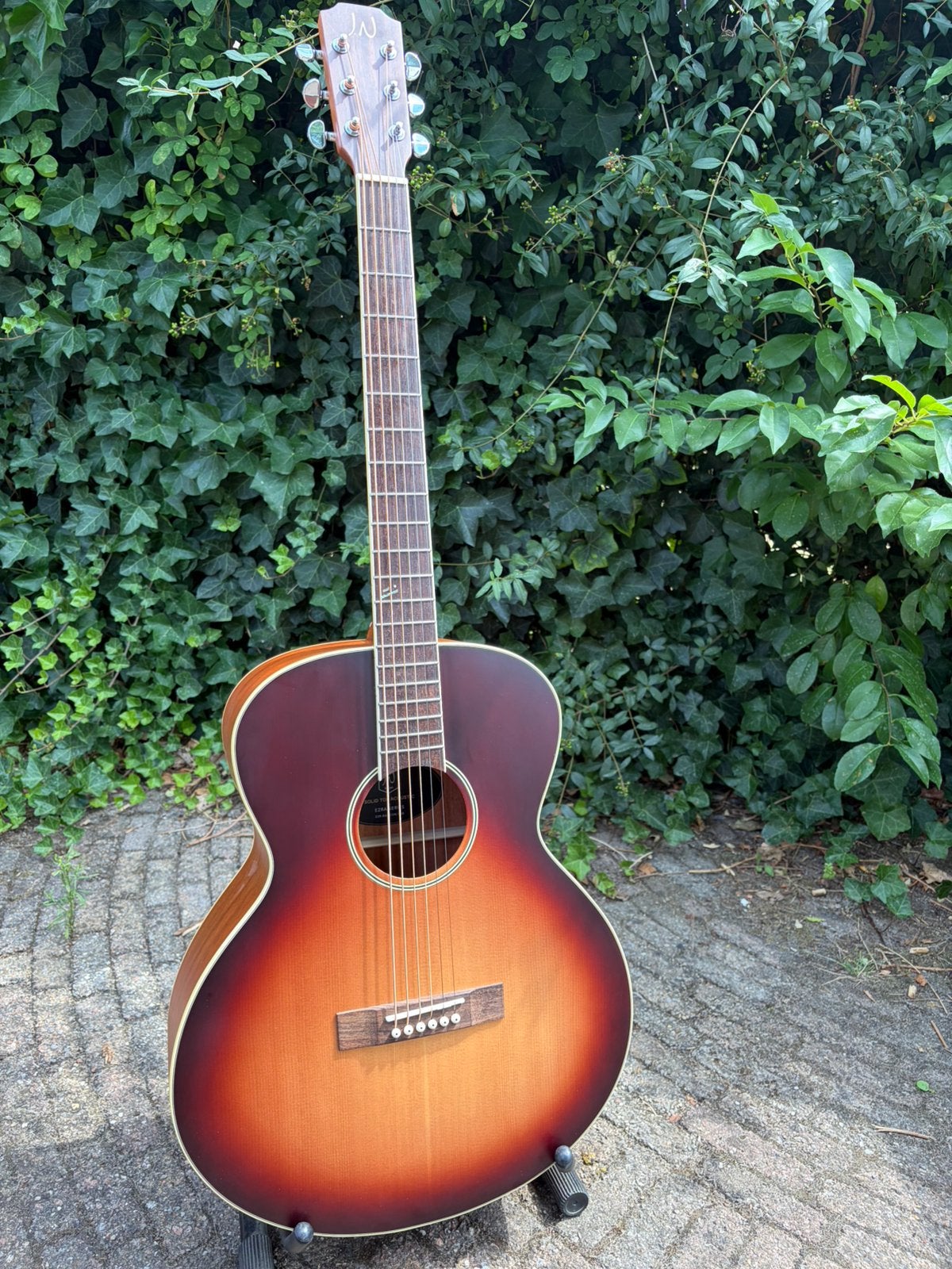 Bariton gitaar JN Guitars Ezra Series, Ophalen, Nieuw, Western- of Steelstringgitaar