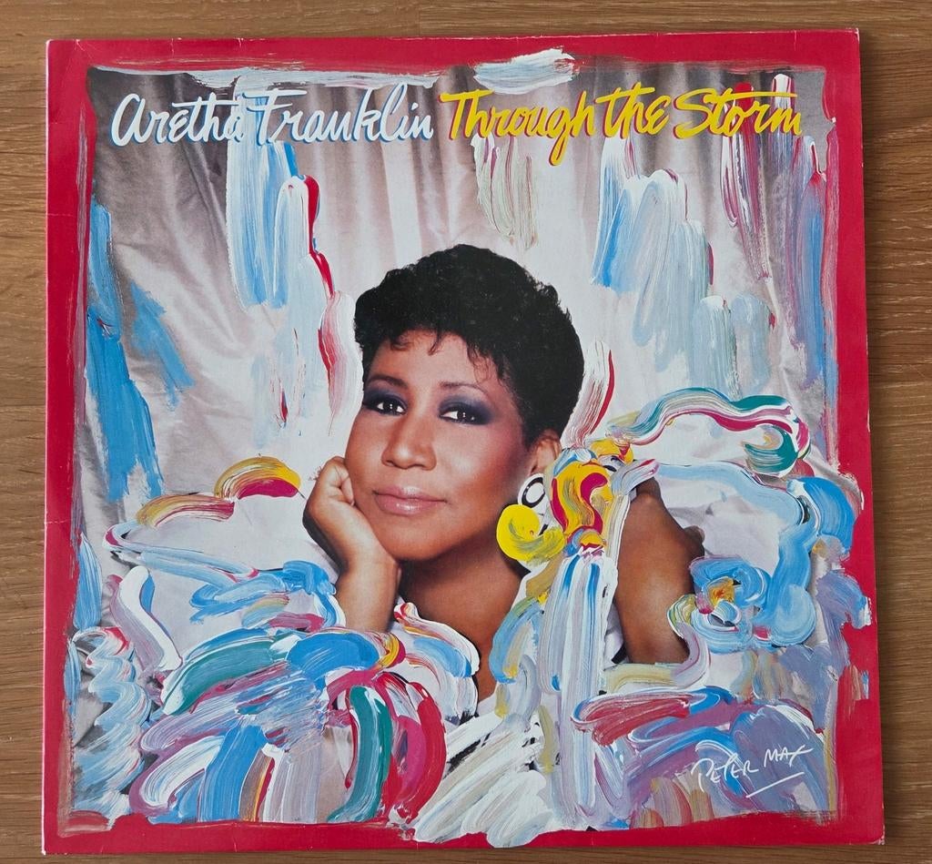 Aretha Franklin - Through The Storm, Cd's en Dvd's, Vinyl | R&B en Soul, Ophalen of Verzenden, Zo goed als nieuw, 12 inch