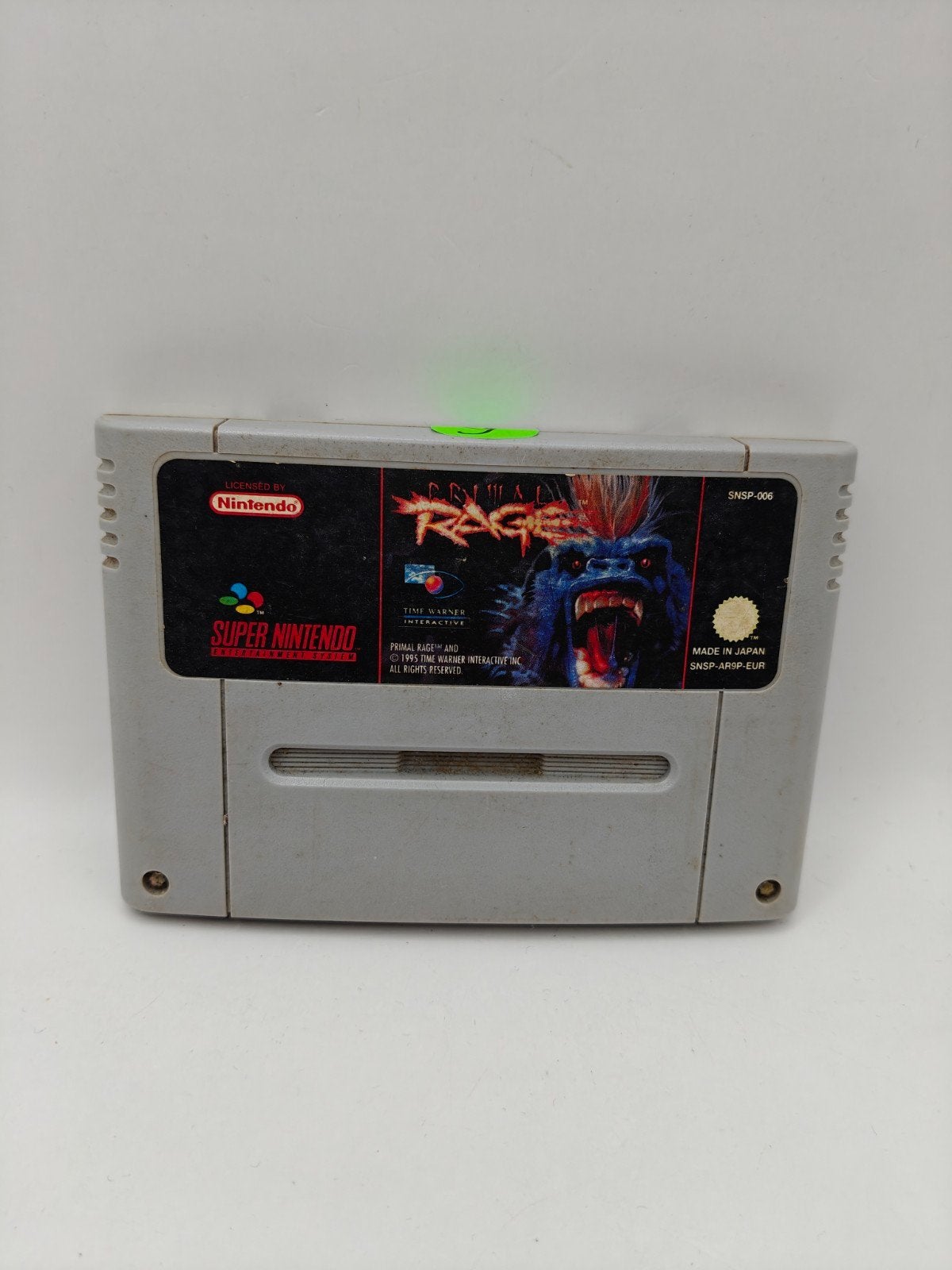 Primal Rage Super Nintendo (SNES), Gebruikt, Vechten, Onbekend, 2 spelers