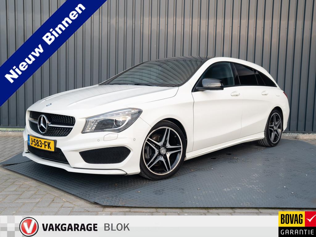 Mercedes-Benz CLA-Klasse Shooting Brake | AMG | Night pakket, Auto's, Mercedes-Benz, 730 kg, Gebruikt, 4 cilinders, Leder en Stof