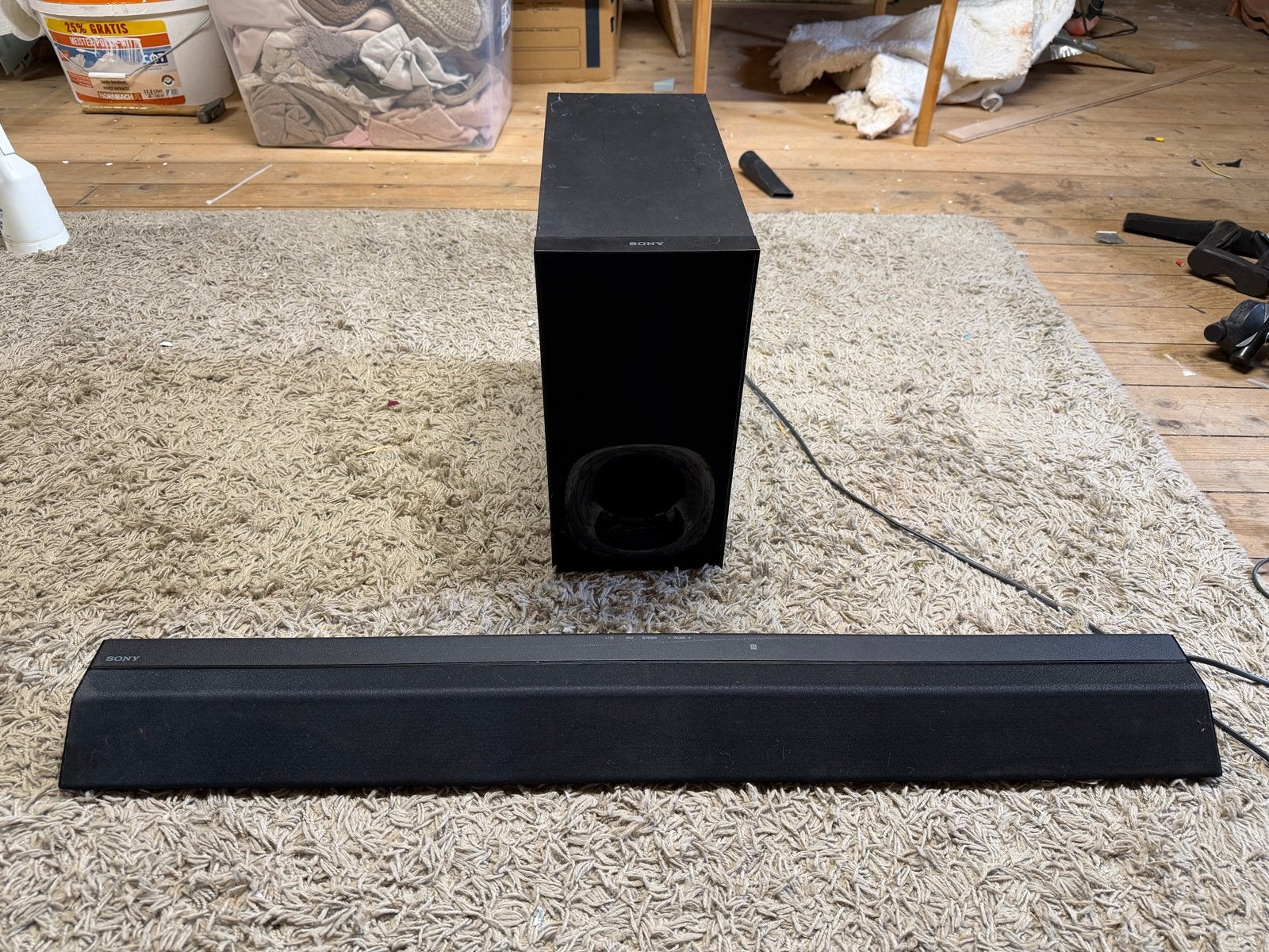 Sony SA-CT380 Soundbar met Subwoofer, Ophalen, Gebruikt, Soundbar, Sony