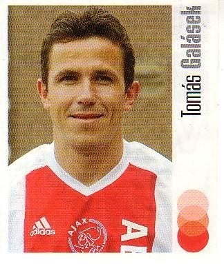 Voetbalplaatje	Tomás Galásek	Ajax	Panini 2003	nr 33, Verzenden, Zo goed als nieuw, Ajax, Spelerskaart