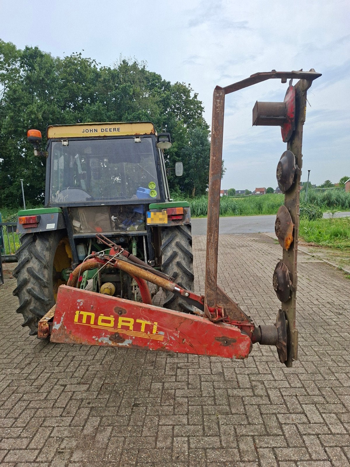 Mörtl schijvenmaaier (opknapper) Agrarisch, Ophalen