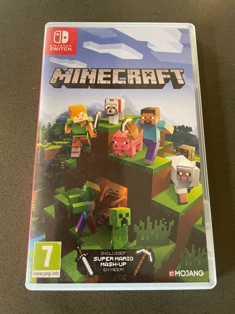 Minecraft Nintendo Switch (incl. Super Mario Mash-Up), Spelcomputers en Games, Overige genres, Eén computer, Ophalen of Verzenden