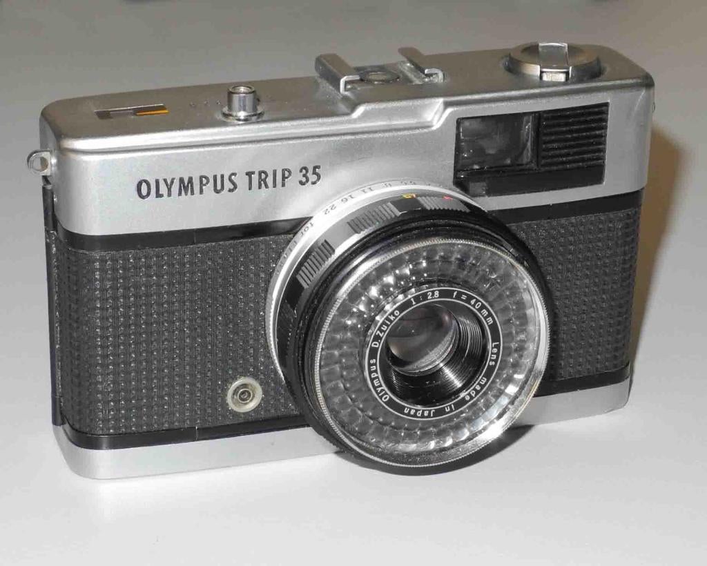 Olympus Trip 35 fraai, Audio, Tv en Foto, Fotocamera's Analoog, Ophalen of Verzenden, Gebruikt, Compact, Olympus