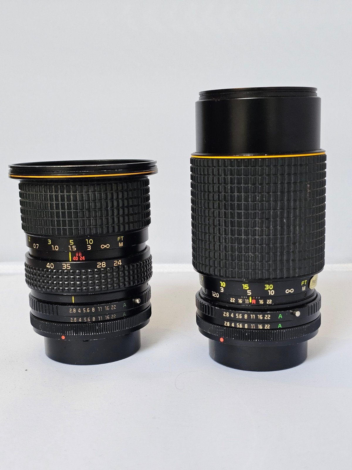 Set Tokina AT-X lenzen voor Canon FD, Audio, Tv en Foto, Fotografie | Lenzen en Objectieven, Ophalen of Verzenden, Telelens