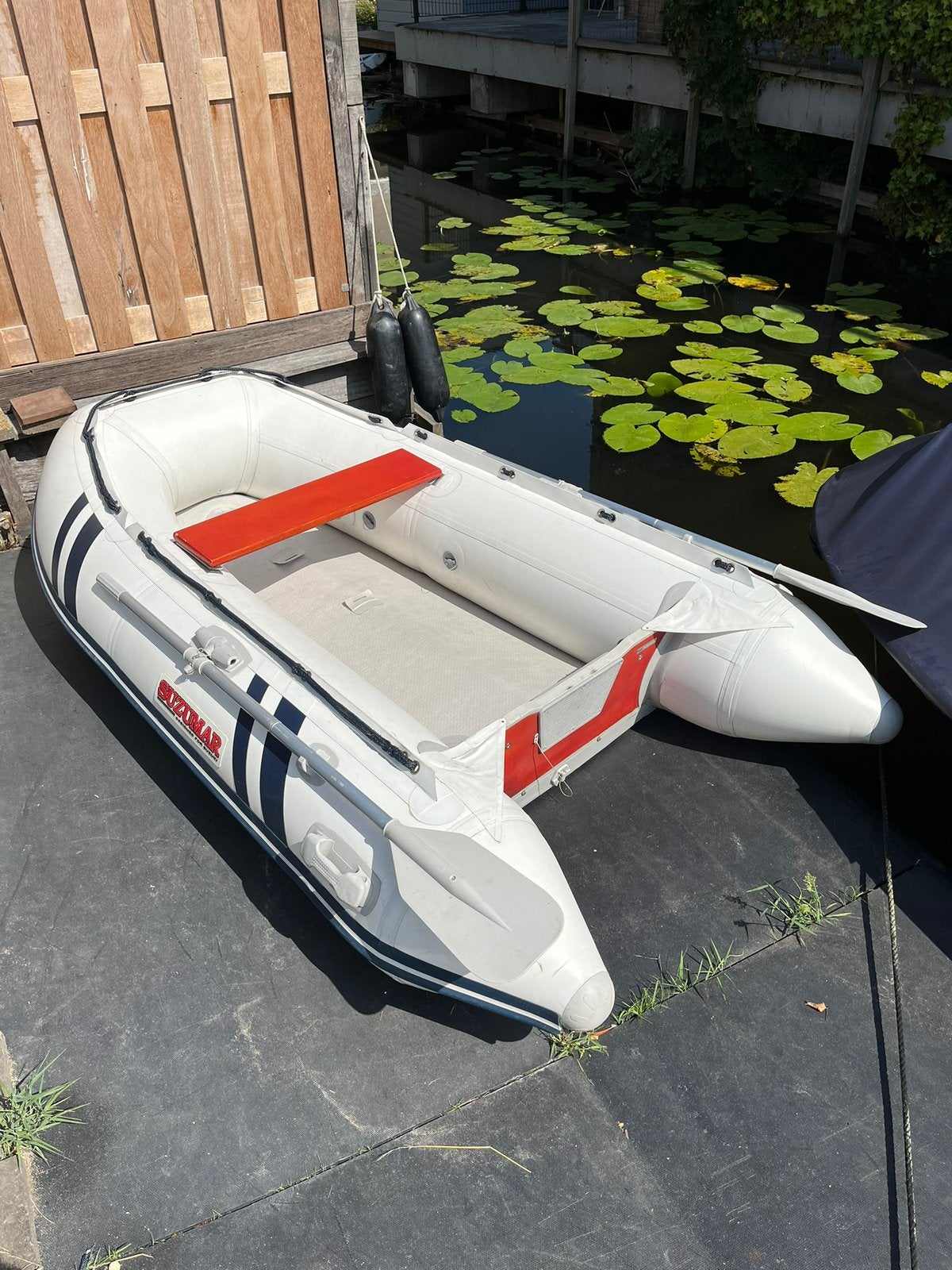 Rubberboot Suzumar met Mercury 4 takt; 3,5pk, Ophalen, Zo goed als nieuw, Overige typen, Motorboot