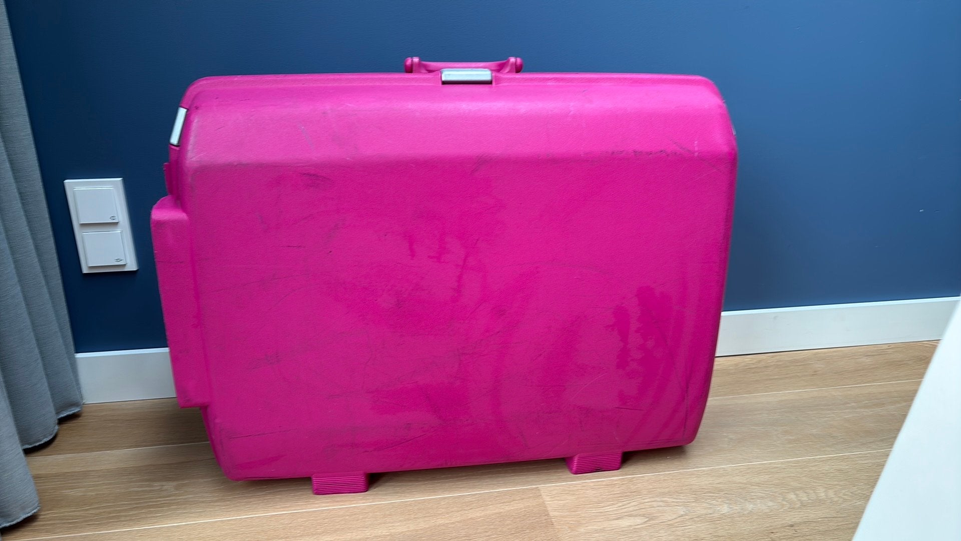 American Tourister / Samsonite koffer roze, Ophalen, Gebruikt, Hard kunststof, 70 cm of meer