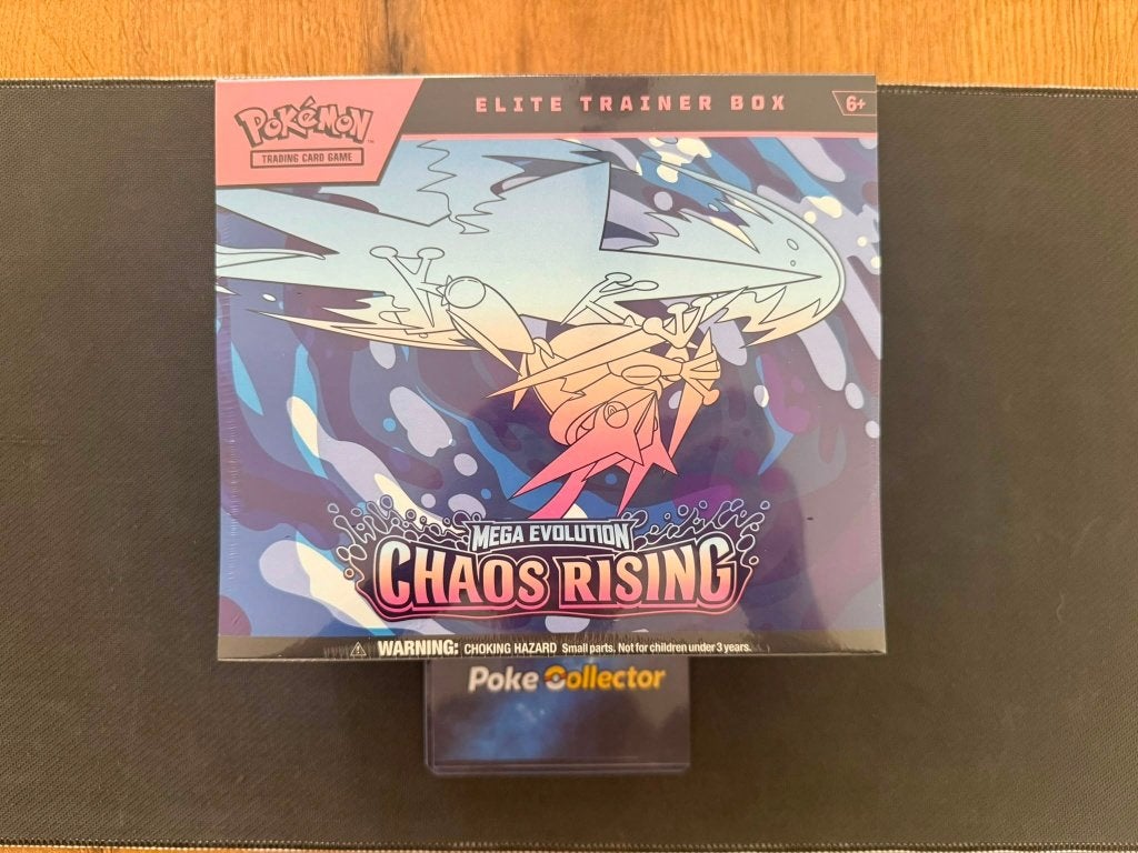 Pokémon Elite Trainer Box Mega Evolution Chaos Rising, Ophalen, Nieuw