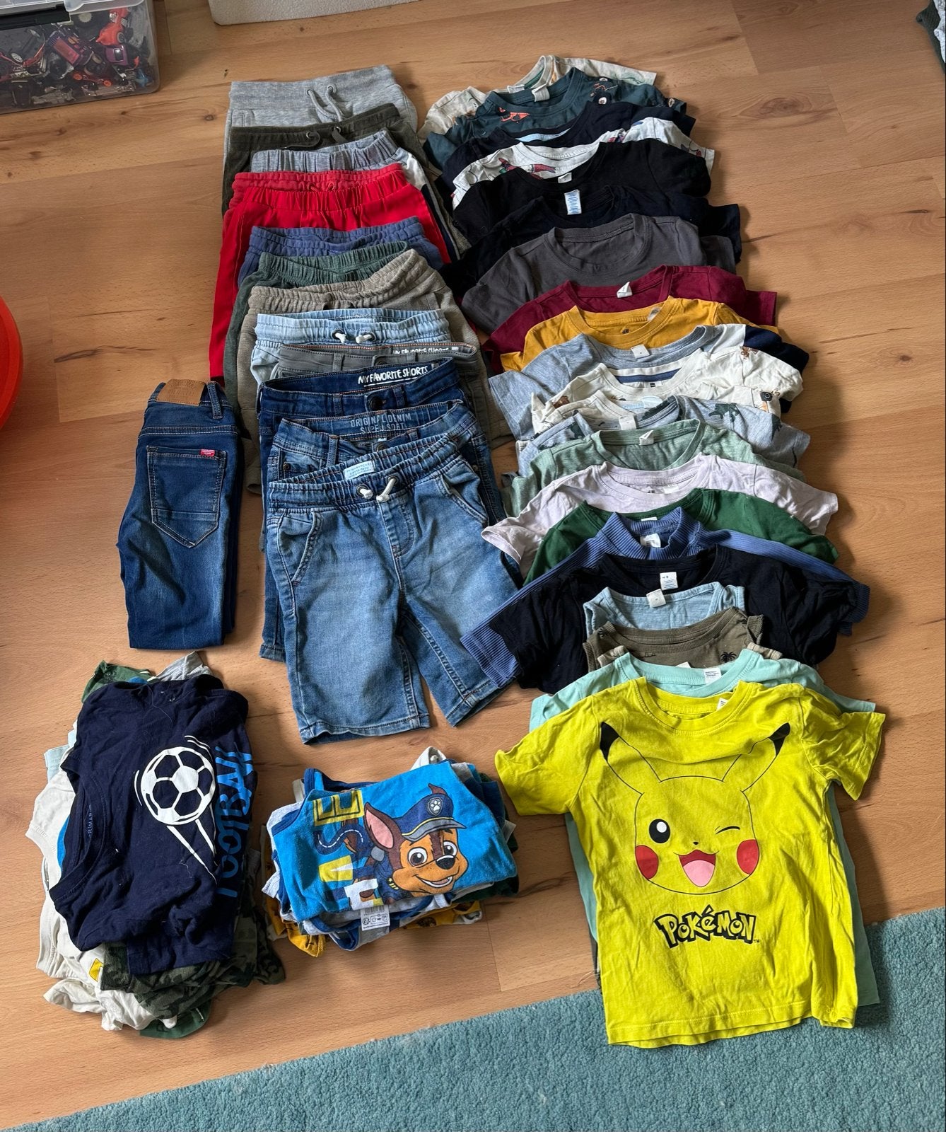 Jongenskleding maat 98/104, Kinderen en Baby's, Kinderkleding | Maat 98, Ophalen, Gebruikt, Jongen, Setje