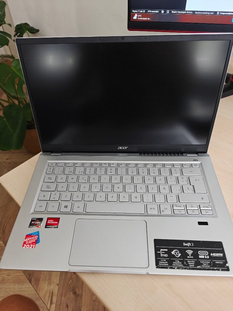 Acer Swift 3 SF314-43-R1PS, Ophalen, Gebruikt, 2 tot 3 Ghz, Qwerty