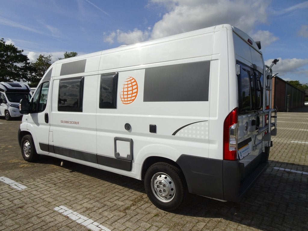 Prachtige Globecar Globescout, Caravans en Kamperen, Overige merken, Buscamper of Camperbus, Ringverwarming, Fiat
