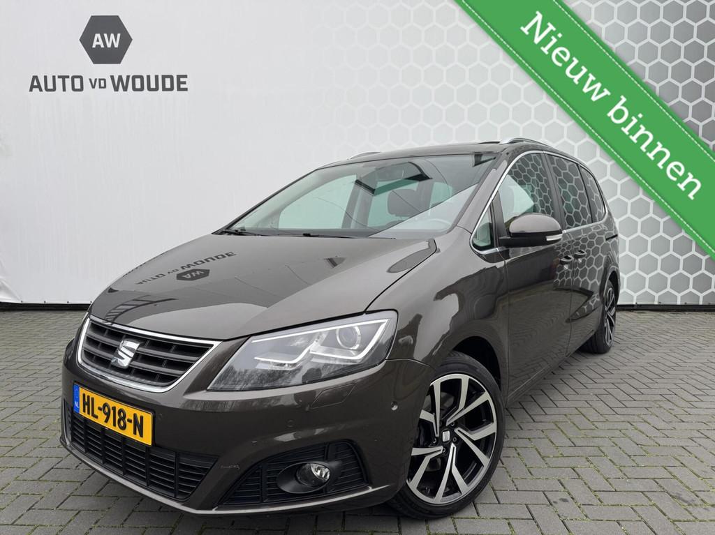 Seat Alhambra 1.4 TSI Style Panoramadak elek schuifdeur trek, Auto's, 15 km/l, 4 cilinders, 7 stoelen, Origineel Nederlands