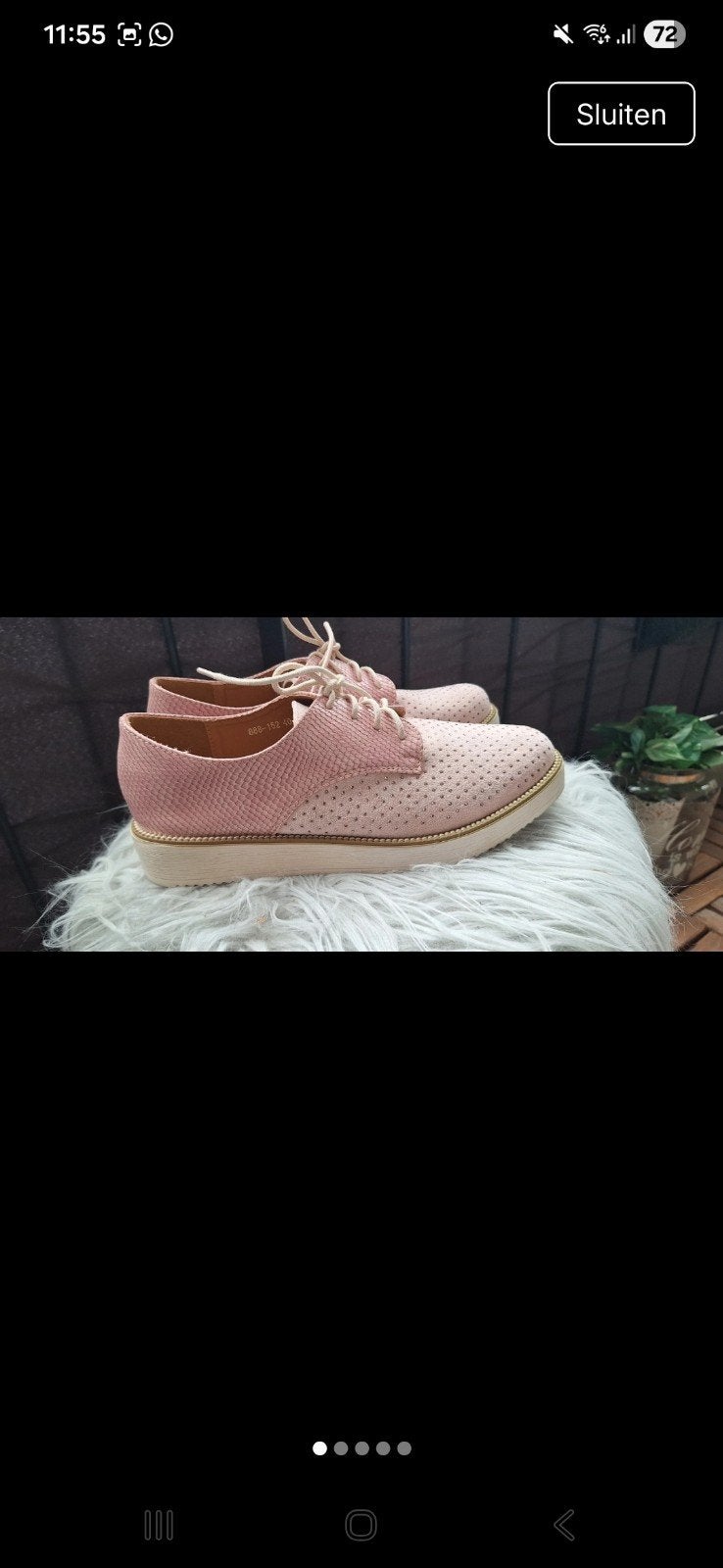 Super leuke schoenen nieuw maat 40, Ophalen of Verzenden, Nieuw, Zwart, Sneakers of Gympen