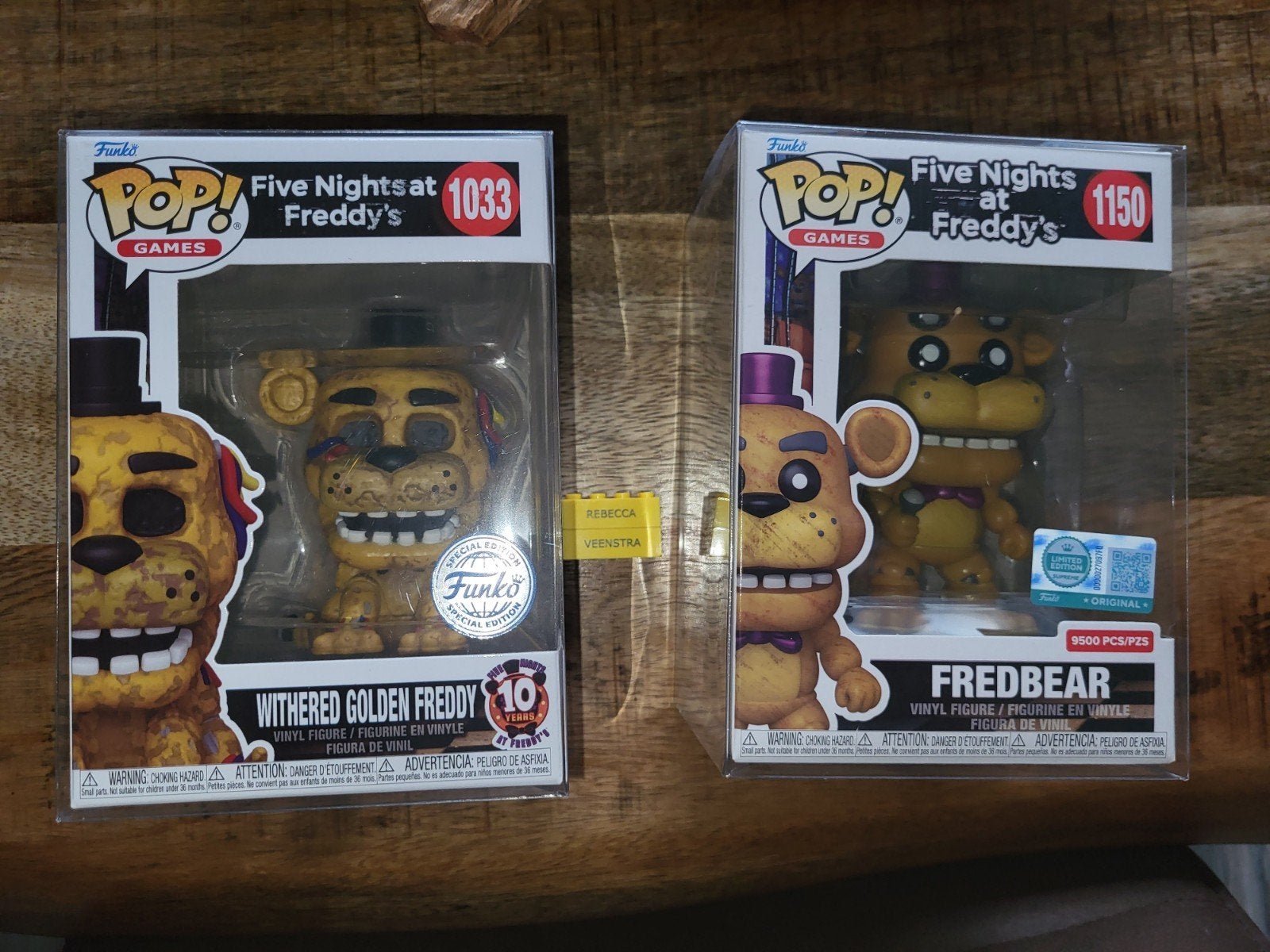 POP Games Five Nights at Freddy's 1033 en 1150, Ophalen of Verzenden, Zo goed als nieuw, Film, Actiefiguur of Pop