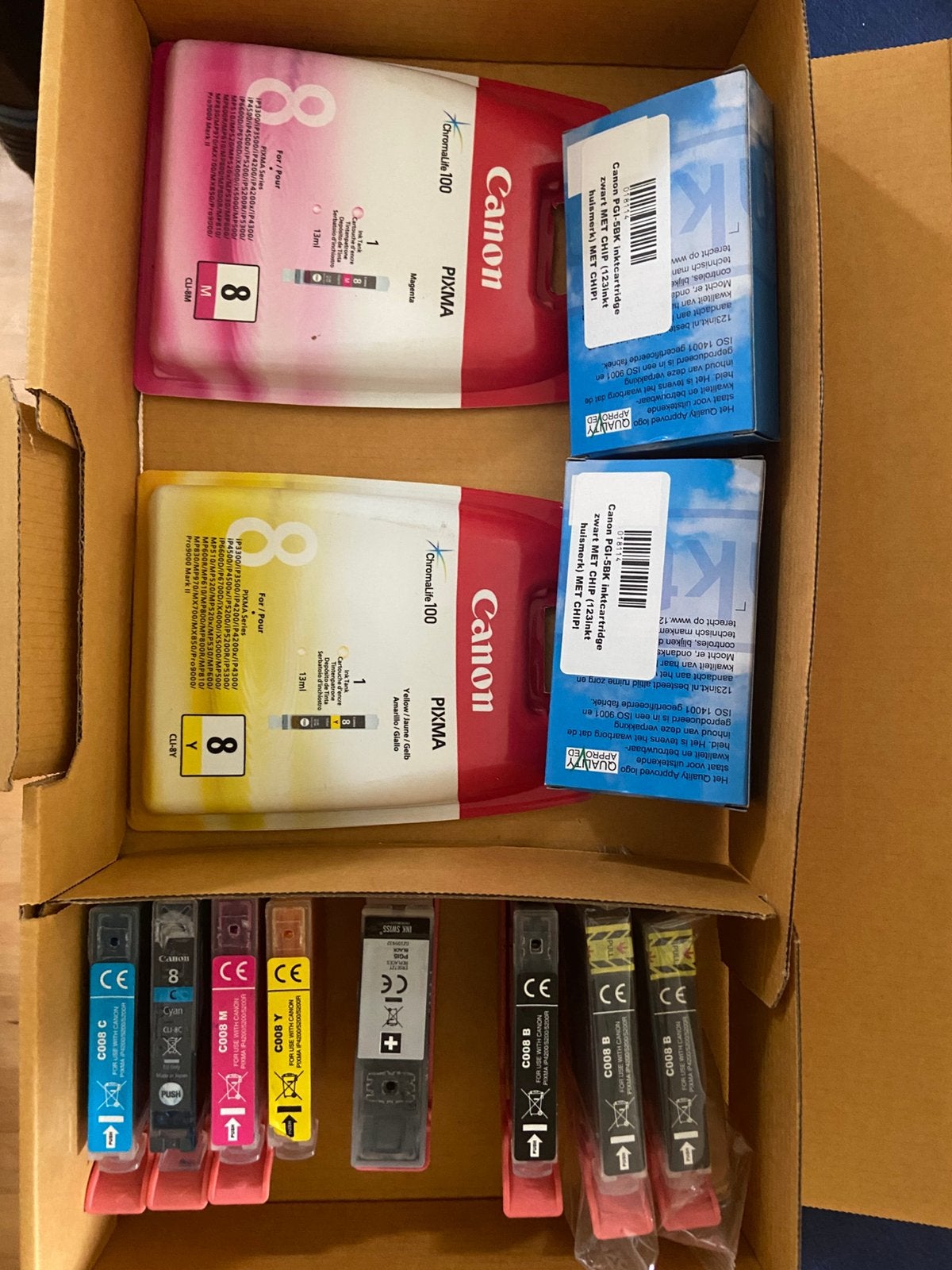 Cartridges Canon MP600, Ophalen of Verzenden, Nieuw