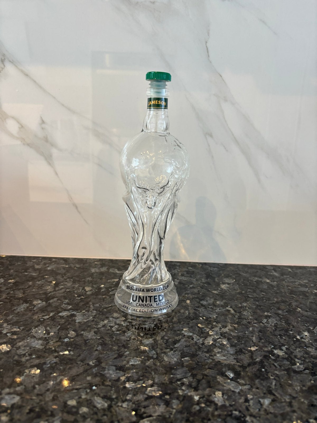 Jameson FIFA World Cup 2026 Glazen Fles, Ophalen of Verzenden, Nieuw, Meerkleurig, Glas