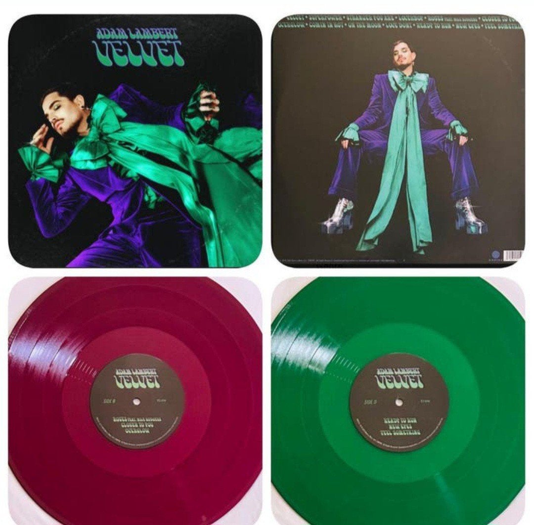 Adam Lambert [zanger QUEEN] - Velvet 2lp's GLAMROCK/ NIEUW, Ophalen of Verzenden, Nieuw in verpakking, Overige formaten, Poprock