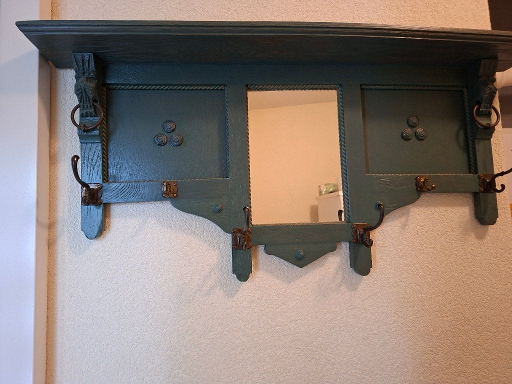 Kapstok, Huis en Inrichting, Woonaccessoires | Kapstokken, Gebruikt, Minder dan 100 cm, Hout, Ophalen